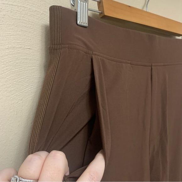 Athleta Brooklyn Ankle Pant Brown Size 8 Tall NWT New - Picture 5 of 14